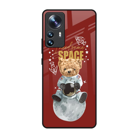 Astronaut Bear Mi 12 Pro 5G Glass Back Cover Online