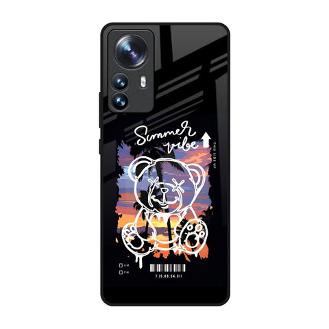 Summer Vibe Mi 12 Pro 5G Glass Back Cover Online