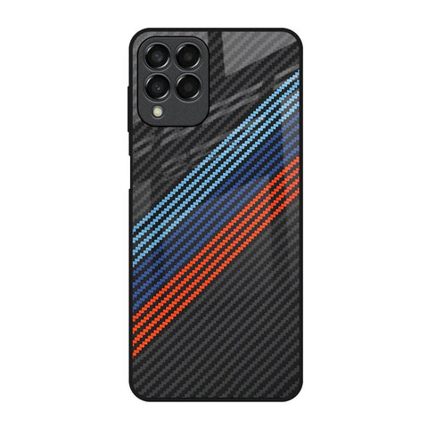 Carbon Inspired Samsung Galaxy M53 5G Glass Back Cover Online