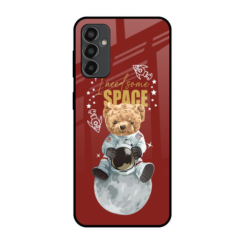 Astronaut Bear Samsung Galaxy F13 Glass Back Cover Online