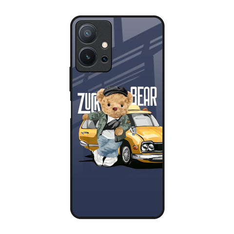 Adventurous Bear Vivo T1 5G Glass Back Cover Online