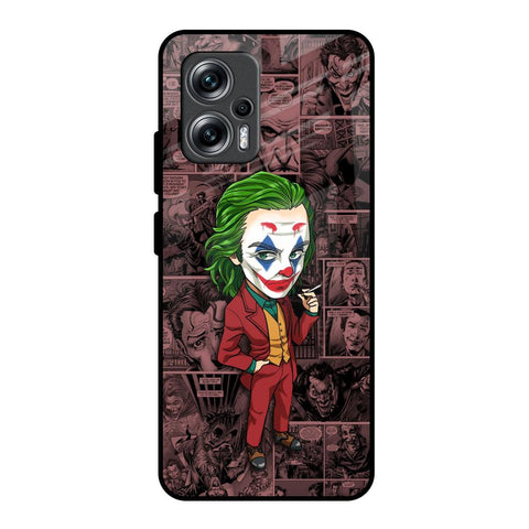 Joker Cartoon Redmi K50i 5G Glass Back Cover Online