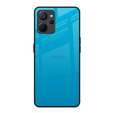 Blue Aqua Realme 9i 5G Glass Back Cover Online