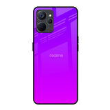 Purple Pink Realme 9i 5G Glass Back Cover Online