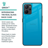 Blue Aqua Glass Case for Realme 9i 5G