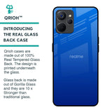 Egyptian Blue Glass Case for Realme 9i 5G