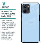 Pastel Sky Blue Glass Case for Realme 9i 5G