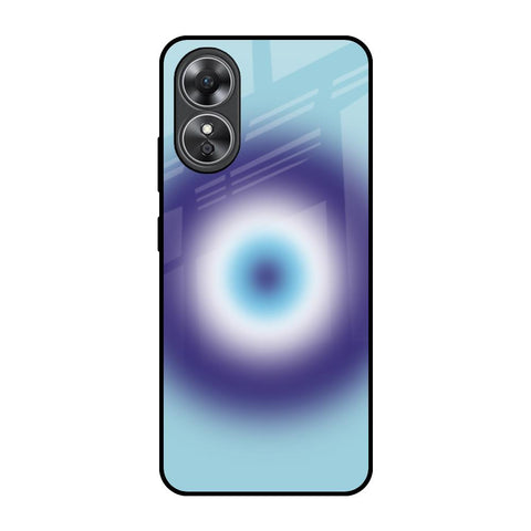 Evil Eye Art OPPO A17 Glass Back Cover Online