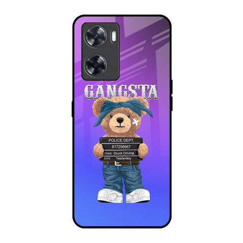 Gangsta Bear OnePlus Nord N20 SE Glass Back Cover Online