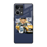 Adventurous Bear Oppo F21s Pro Glass Back Cover Online