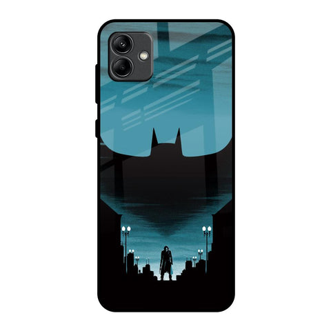 Cyan Bat Samsung Galaxy A04 Glass Back Cover Online