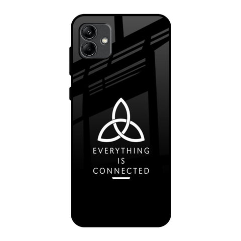 Everything Is Connected Samsung Galaxy A04 Glass Back Cover Online