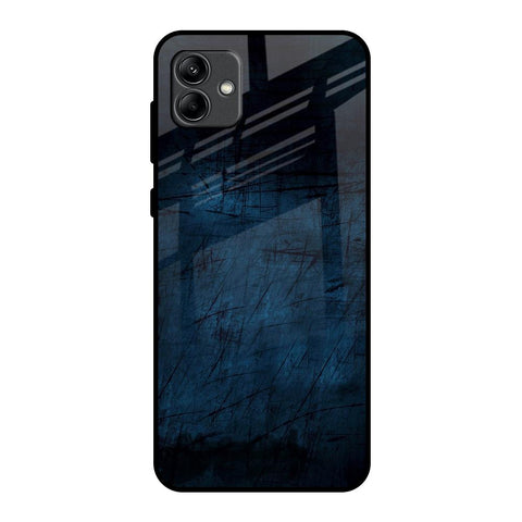 Dark Blue Grunge Samsung Galaxy A04 Glass Back Cover Online