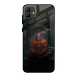 Lord Hanuman Animated Samsung Galaxy A04 Glass Back Cover Online