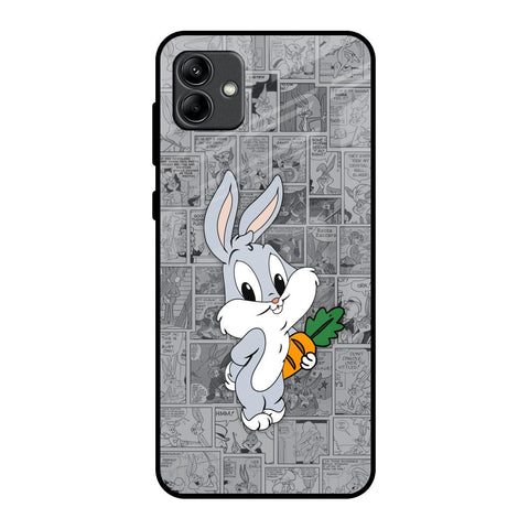 Cute Baby Bunny Samsung Galaxy A04 Glass Back Cover Online