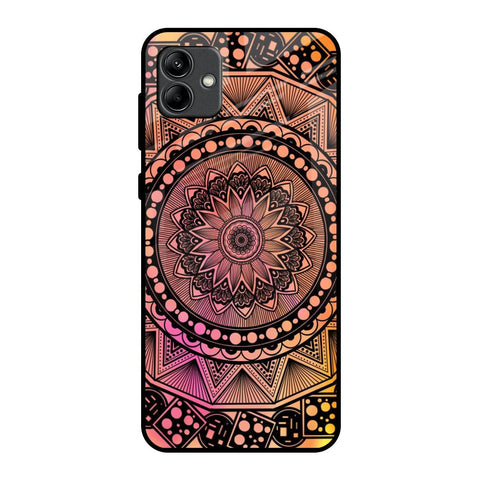 Floral Mandala Samsung Galaxy A04 Glass Back Cover Online