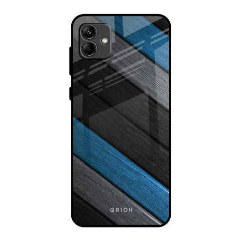 Multicolor Wooden Effect Samsung Galaxy A04 Glass Back Cover Online