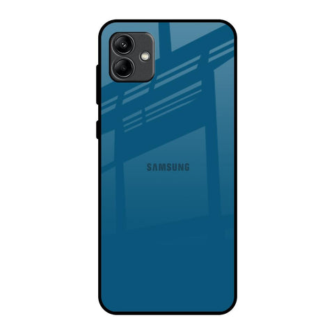 Cobalt Blue Samsung Galaxy A04 Glass Back Cover Online