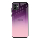 Purple Gradient Samsung Galaxy A04 Glass Back Cover Online