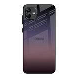 Grey Ombre Samsung Galaxy A04 Glass Back Cover Online