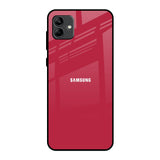 Solo Maroon Samsung Galaxy A04 Glass Back Cover Online