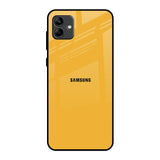 Fluorescent Yellow Samsung Galaxy A04 Glass Back Cover Online