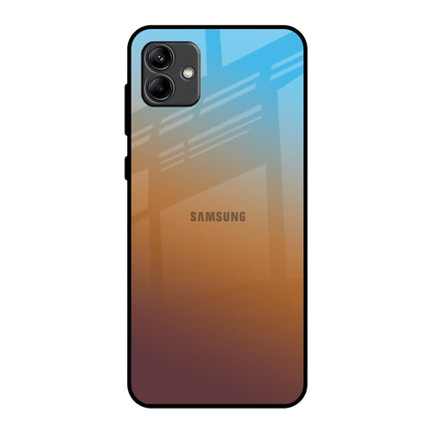 Rich Brown Samsung Galaxy A04 Glass Back Cover Online