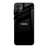 Jet Black Samsung Galaxy A04 Glass Back Cover Online