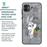 Cute Baby Bunny Glass Case for Samsung Galaxy A04