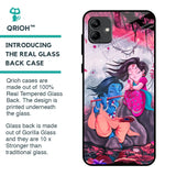 Radha Krishna Art Glass Case for Samsung Galaxy A04