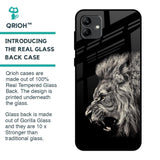 Brave Lion Glass Case for Samsung Galaxy A04