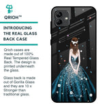 Queen Of Fashion Glass Case for Samsung Galaxy A04