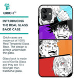 Anime Sketch Glass Case for Samsung Galaxy A04