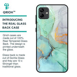 Green Marble Glass Case for Samsung Galaxy A04