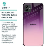 Purple Gradient Glass case for Samsung Galaxy A04