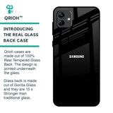 Jet Black Glass Case for Samsung Galaxy A04