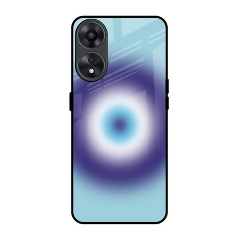 Evil Eye Art Oppo A78 5G Glass Back Cover Online