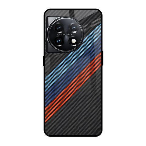 Carbon Inspired OnePlus 11 5G Glass Back Cover Online