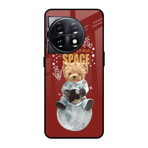 Astronaut Bear OnePlus 11 5G Glass Back Cover Online