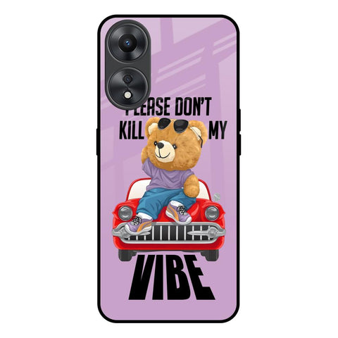 Don't Kill My Vibe Oppo A58 5G Glass Back Cover Online