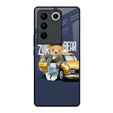 Adventurous Bear Vivo V27 5G Glass Back Cover Online