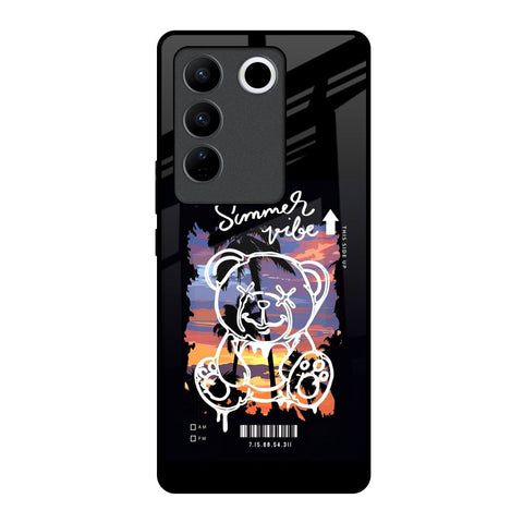 Summer Vibe Vivo V27 5G Glass Back Cover Online