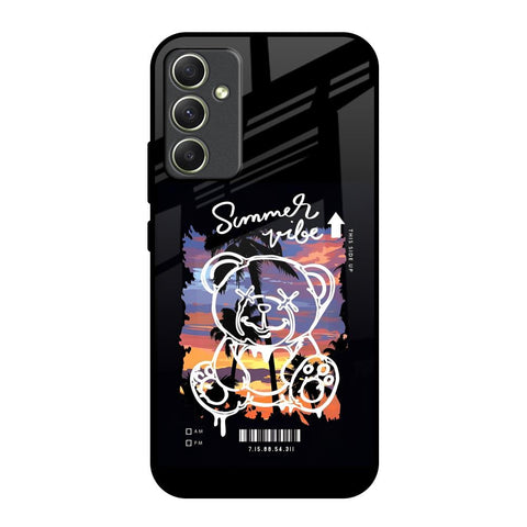 Summer Vibe Samsung Galaxy A34 5G Glass Back Cover Online