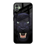 Angry Black Leopard Samsung Galaxy F14 5G Glass Back Cover Online