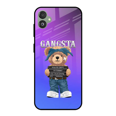 Gangsta Bear Samsung Galaxy F14 5G Glass Back Cover Online