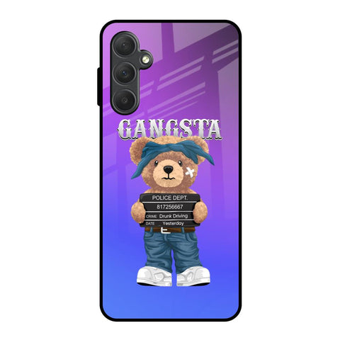 Gangsta Bear Samsung Galaxy M54 5G Glass Back Cover Online