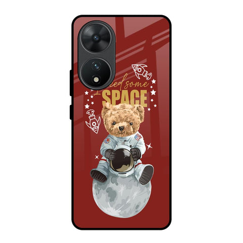 Astronaut Bear Vivo T2 5G Glass Back Cover Online