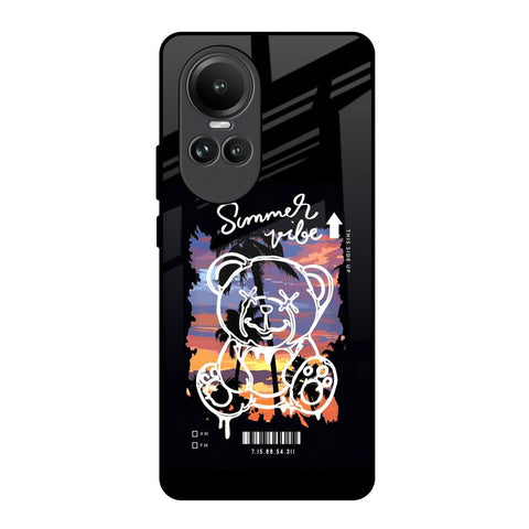 Summer Vibe Oppo Reno10 5G Glass Back Cover Online