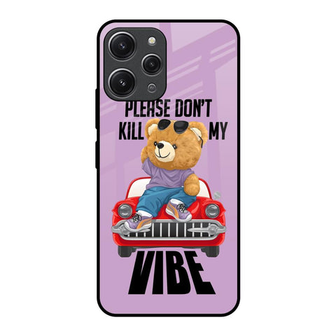 Don't Kill My Vibe Redmi 12 Glass Back Cover Online