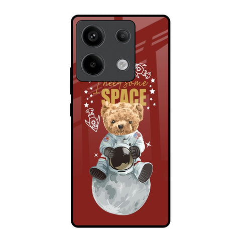 Astronaut Bear Redmi Note 13 Pro 5G Glass Back Cover Online